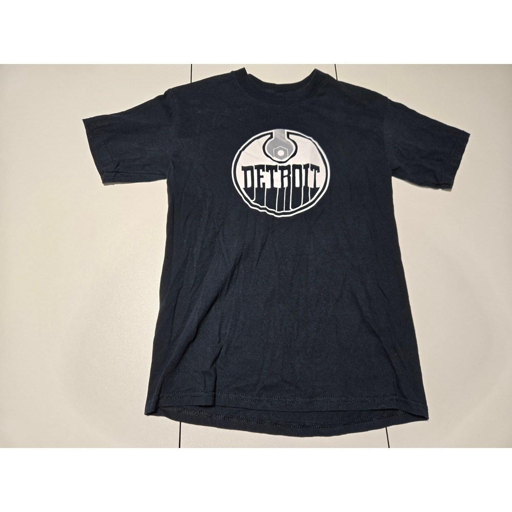 Made in Detroit T Shirt Men's Small‎ Black Graphic Tee